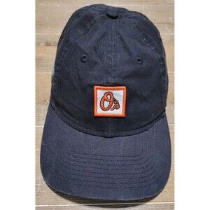 Baltimore Orieles New Era Hat 9Twenty Women's Black Strap Back Cap Patch